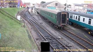 Swanage StationSwanage Railway  Railcam UK [upl. by Ennairol]