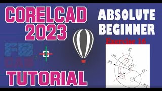 CorelCAD 2023 Tutorial Exercise 16 [upl. by Nugesulo]