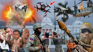 Flash Izo lanse 5 drone sou tèt palais lame dayiti zam anlè deblozay pete [upl. by Edythe237]