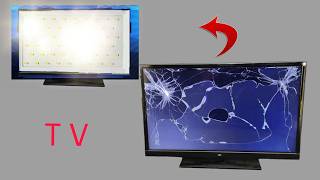 Dont Throw Away Your Broken TV Screen Useful Ideas and Tips to Discover [upl. by Elsy]