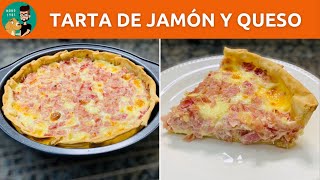 Cómo Hacer una Tarta de Jamón y Queso  Receta Fácil  Muy Sabrosa  MONO 1981 [upl. by Meggs604]