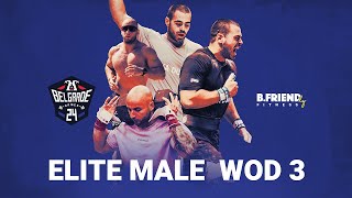 Belgrade Games ELITE MALE WOD 3 [upl. by Abshier]