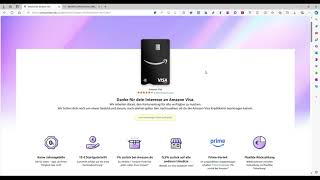 MustHave für AmazonStammkunden  Die neue Amazon Visa [upl. by Swagerty]