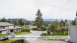 4K Tour of Harbour Chines Home  985 Blue Mountain Street Coquitlam  Lapp Real Estate Group [upl. by Sirac]