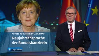 tagesschau 2000 Uhr 31122018 [upl. by Frodi]