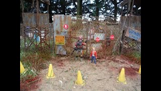 118 Apocalyptic Zombie Camp Diorama [upl. by Rees]