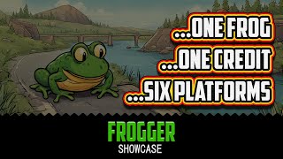 FROGGER  we showcase a few versions of this game on different platforms with commentary [upl. by Nylhsa]