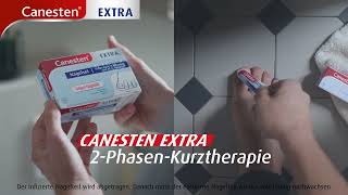 Anwendungsvideo der Canesten® EXTRA 2PhasenKurztherapie [upl. by Clawson]