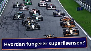 Formel 1 forklart fort Superlisens [upl. by Poree450]