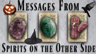 Messages from Spirits on the Other Side 🌫️ Halloween Reading 👻 PICK A CARD 🎃Timeless Tarot Reading [upl. by Aseena]