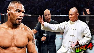 Mike Tyson vs Huo Yuanjia Jet Li EA sports UFC 4 [upl. by Ciardap]