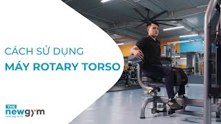 Cách sử dụng máy xoay eo  Rotary Torso Machine [upl. by Brookhouse87]