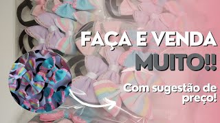 APRENDA A FAZER UM KIT DE LAÇOS FÁCIL RÁPIDO E LUCRATIVO Para iniciantes 🎀 [upl. by Oirretno]