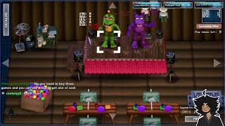 Restarting and BEATING Pizza Sim True Ending  FNAF Pizza Sim  VOD [upl. by Leunamme]