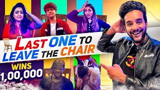 Last to leave the CHAIR wins Rs100000 😱 [upl. by Eiltan]