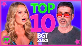 10 BEST Auditions On BGT 2024 🇬🇧 SO FAR [upl. by Idonna]