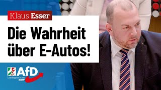 Die Wahrheit über EAutos – Klaus Esser AfD [upl. by Mayram476]