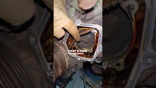 HOW TO REMOVE A WATER PUMP FROM A 350Z 350z water pump removal procedure mechanic life tips [upl. by Anauqahc]