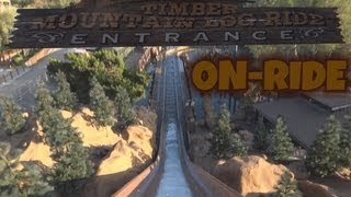 Timber Mountain Log Ride New Refurb 2013 Onride Front Seat HD POV Knotts Berry Farm [upl. by Ewan]