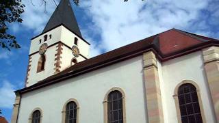 Mutterstadt prot Kirche Teilgeläute Glocken 2 bis 5 [upl. by Winna]