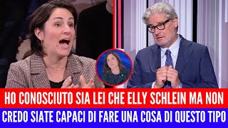 PAOLO DEL DEBBIO AFFRONTA IN DIRETTA ELEONORA EVI DEL PD E LANCIA UN MESSAGGIO A ELLY SCHLEIN [upl. by Irelav]