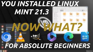 What to do after installing Linux Mint 213 [upl. by Rapp200]