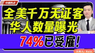 全美千万名无证客，华人数量曝光！ 74已受雇！《中美热点》 第273期 Dec 04 2024 [upl. by Ahsirtap84]