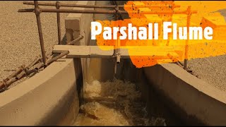 Parshall flume in Shiraz Wastewater treatment plan Water protection Save the life [upl. by Yemrots634]