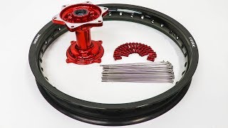 Building Trick Wheels For My Two Stroke [upl. by Helm]