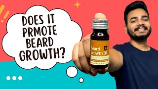 Best Or Worst Beard Oil Ustraa Beard Growth Oil Extremely Honest Review  In Hindi  Rishi Nishad [upl. by Atnovart]