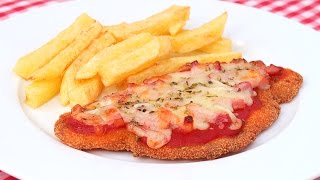 Milanesas a la Napolitana  Filetes de Pechuga de Pollo [upl. by Monia30]