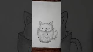 Cate good morning ka drawing viral Trending art youtubeshorts video [upl. by Therine]