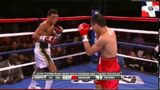 Juan Carlos Payano vs Jundy Maraon June 14 2013 [upl. by Artined513]