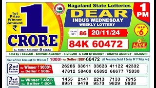 🔴Lottery Sambad Today 0100pm 201124 Dear Lottery Result Pdf Download [upl. by Landan]