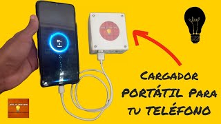 🔴Cómo HACER un POWER BANK casero  en siete MINUTOS  Fácil y RÁPIDO [upl. by Chas]