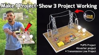 Electrical Major Project Ideas for Engineering Students  Inverter Project  UPS Project project [upl. by Stubbs]