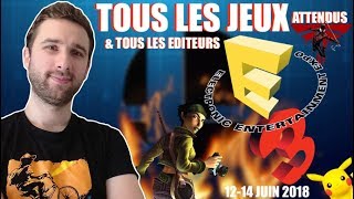 E3 2018  TOUS LES JEUX ATTENDUS sur SWITCH PS4 amp XBOXONE [upl. by Yrol]