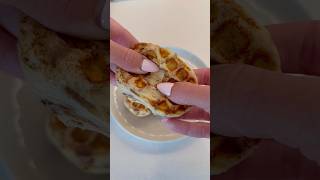 ASMR CINNAMON ROLL WAFFLES asmr satisfying waffles waffleiron cinnamonrolls kitchen [upl. by Macfarlane]