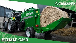 The McHale C460 Silage Feeder amp Straw Blower [upl. by Thilda325]