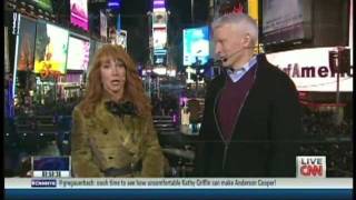 New Years Eve Live 2012 Anderson Cooper Kathy Griffin Times Square New York 212 [upl. by Clementas513]