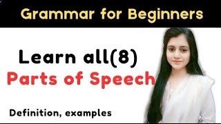 Learn Parts of Speech  English Grammar [upl. by Settle]