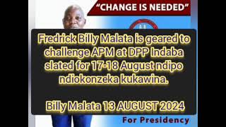 Fredrick Billy Malata Akumutchalenja APM 13 August 2024 [upl. by Bisset966]