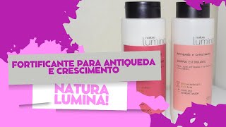 Shampoo amp Condicionador Estimulante para Antiqueda e Crescimento Lumina [upl. by Kcirdaed906]