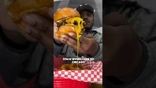 Cousinn Vinnie Tries BIG LEAGUE BURGERS in Chicago Juiciest Burger Ever foodie foodreview [upl. by Ahseuqal794]