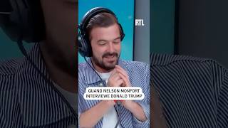 Quand Nelson Monfort interviewe Donald Trump [upl. by Sadye]