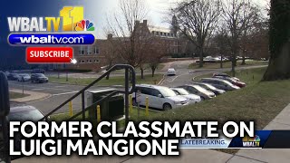 Former classmate speaks after Luigi Mangione named person of interest [upl. by Theodora]