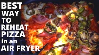 How To Reheat Pizza In An Air Fryer in 2022 [upl. by Yklam]