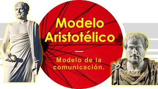 Modelo de la comunicación de Aristóteles representación gráfica Temas de Comunicación [upl. by Persse]