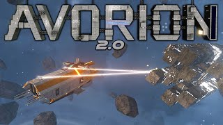 AVORION 20 IS HERE  Space Sandbox building adventure game  1 [upl. by Llehsyar363]