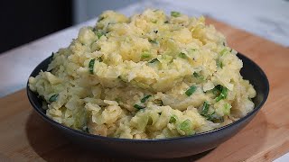 Colcannon TRADITIONAL IRISH dish [upl. by Yenhpad948]